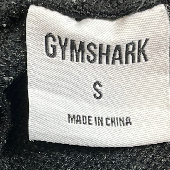 Gymshark Sweatpants Women's Size S Black Heavyweight Cropped Inseam 22.5" - Picture 3 of 14